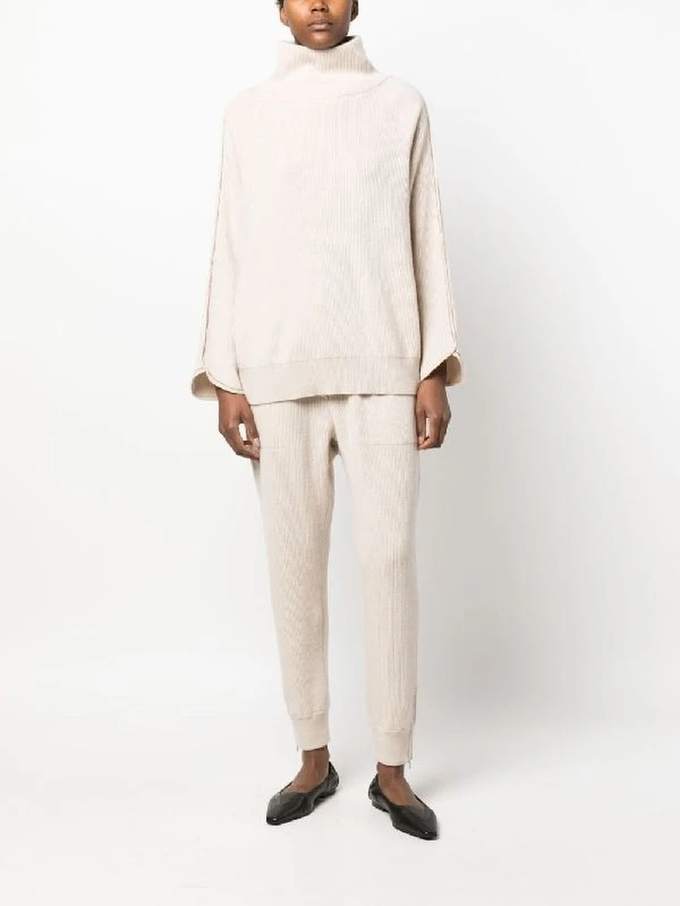 Beige Cashmere Athletic Pants alternative