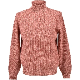 Beige Wool Turtleneck