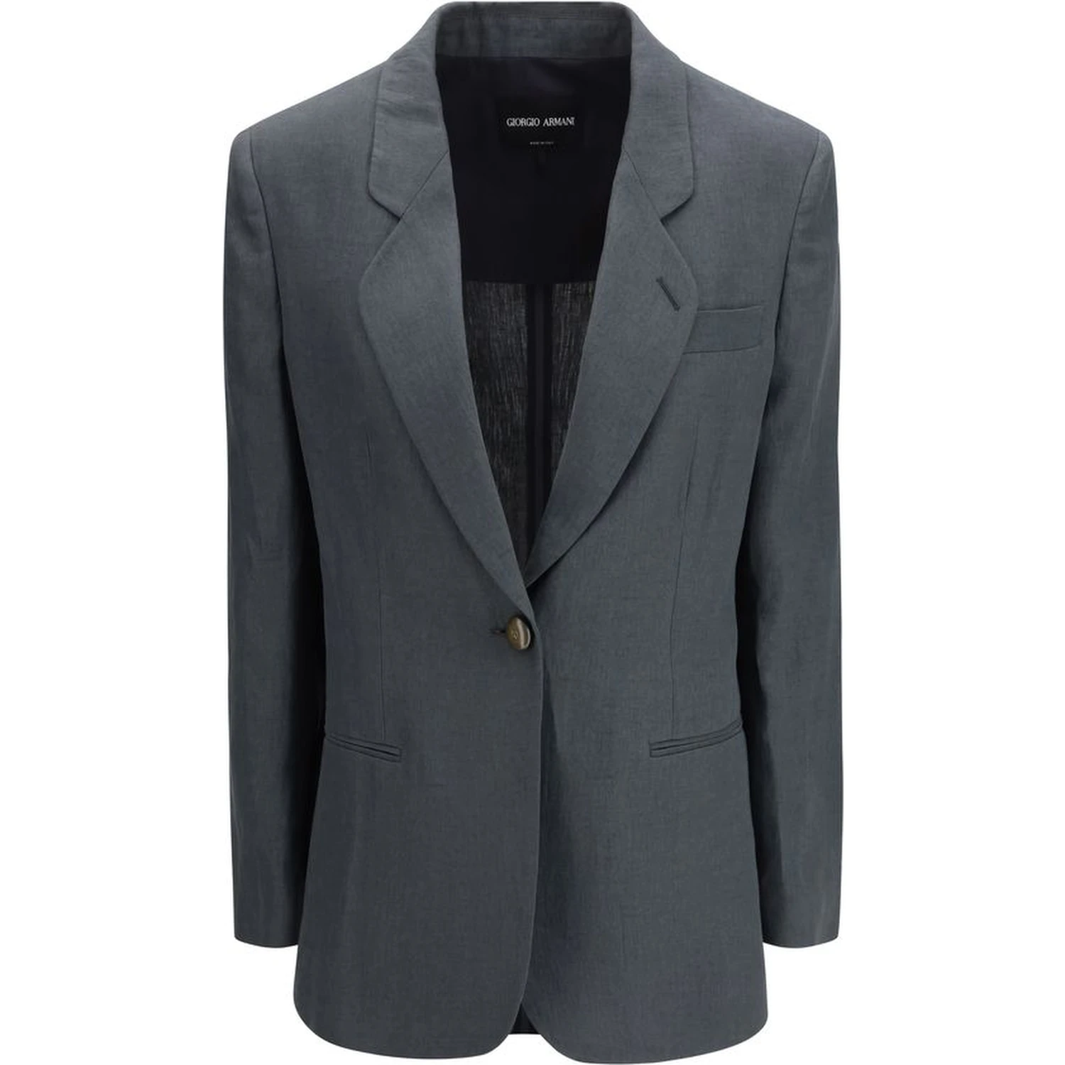Brown Linen Jackets And Coat