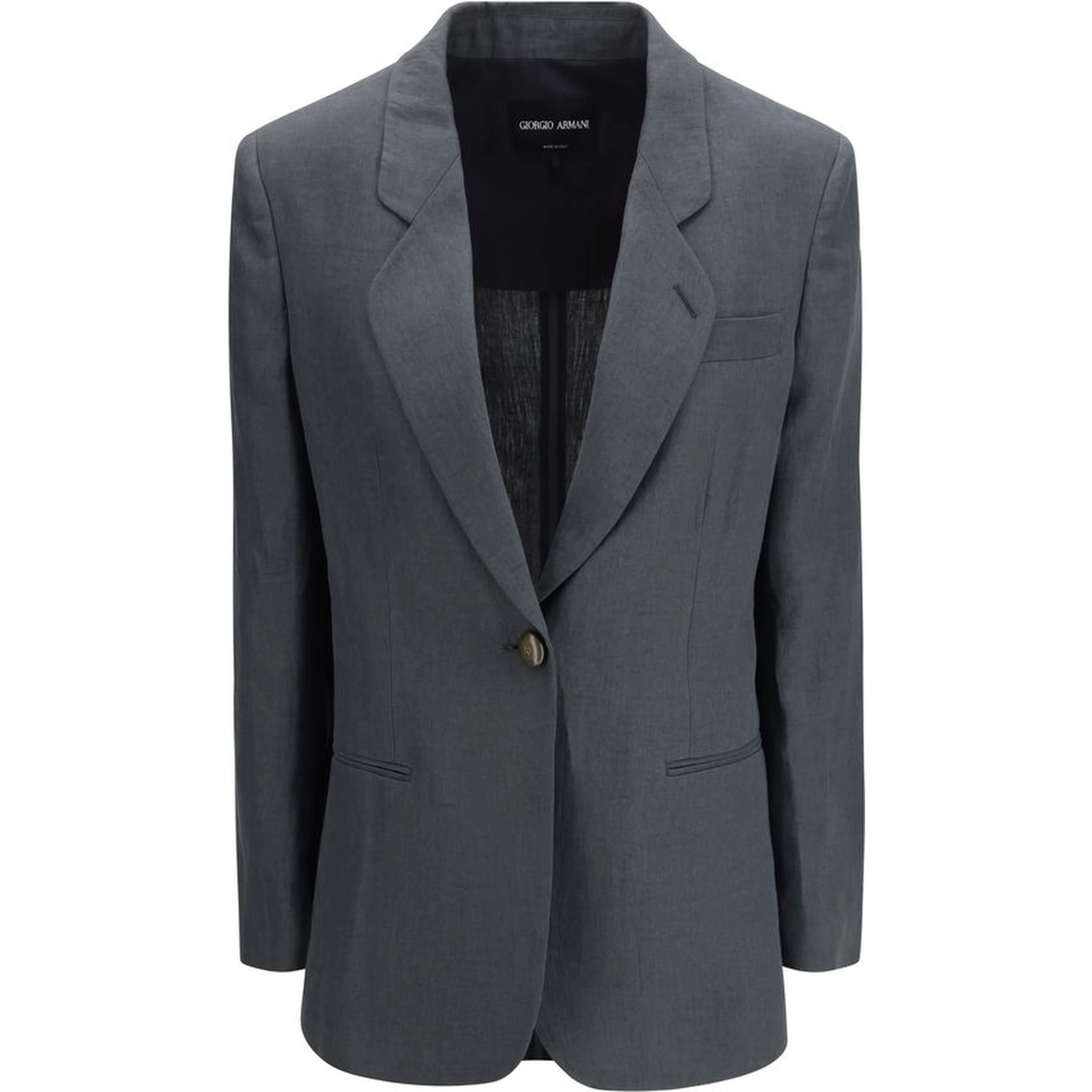 Brown Linen Jackets And Coat