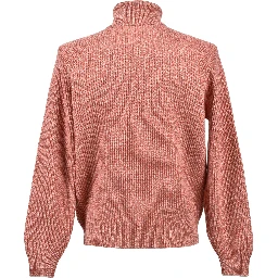 Beige Wool Turtleneck