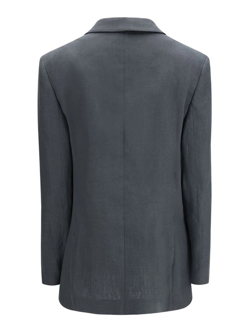 Brown Linen Jackets And Coat