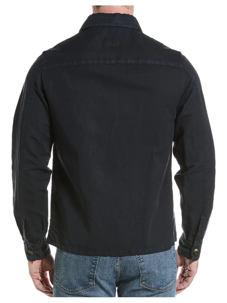 Blue Linen Sweatshirt alternative