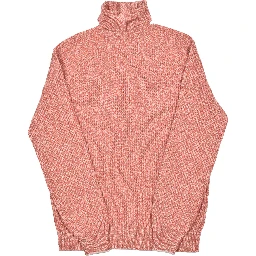 Beige Wool Turtleneck