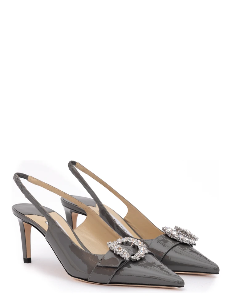 Storm Grey Patent Leather Chery SB 65 Pumps alternative