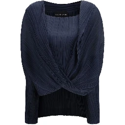 Blue Viscose Pattern Shirt