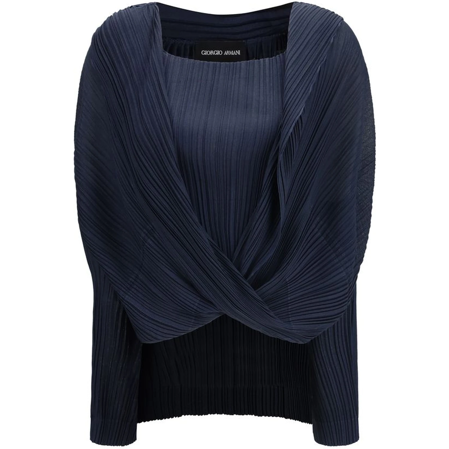 Blue Viscose Pattern Shirt