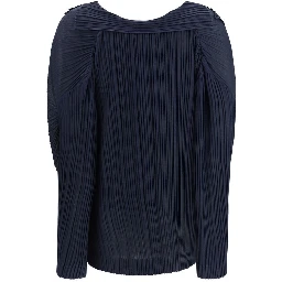 Blue Viscose Pattern Shirt