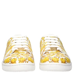 White Leather Sneakers
