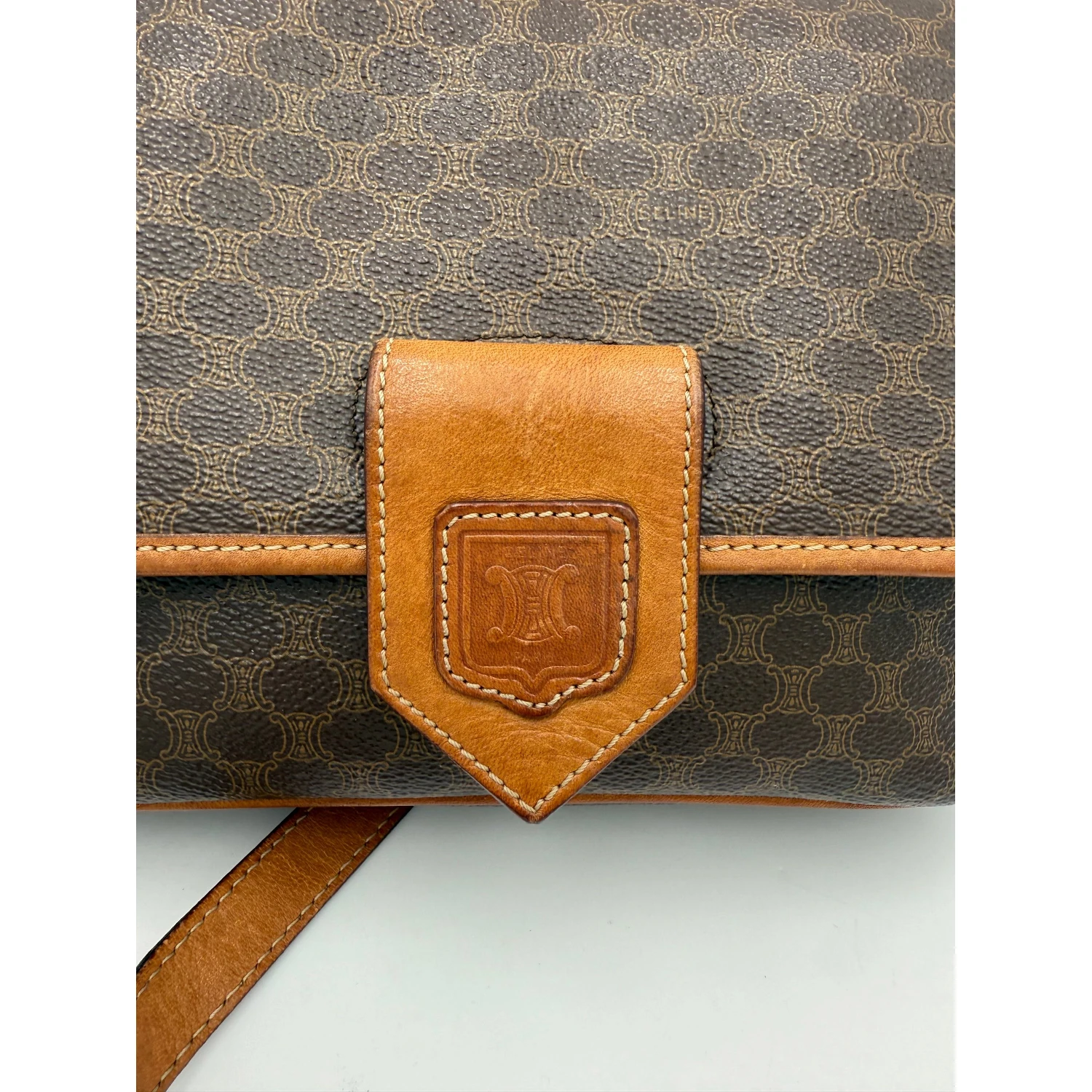 CELINE TRIOMPHE Vintage Monogram Handbag