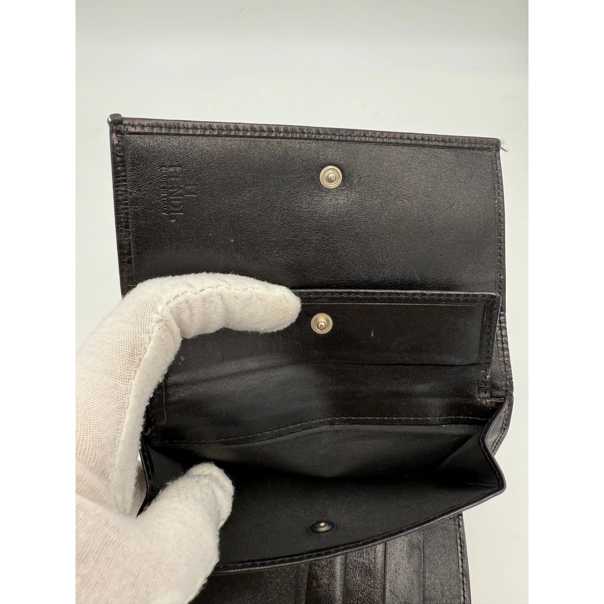 FENDI FF Zucchino Wallet