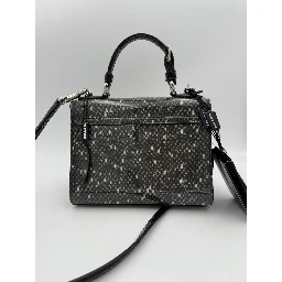 DOLCE & GABBANA Monica Python and Patent Handbag