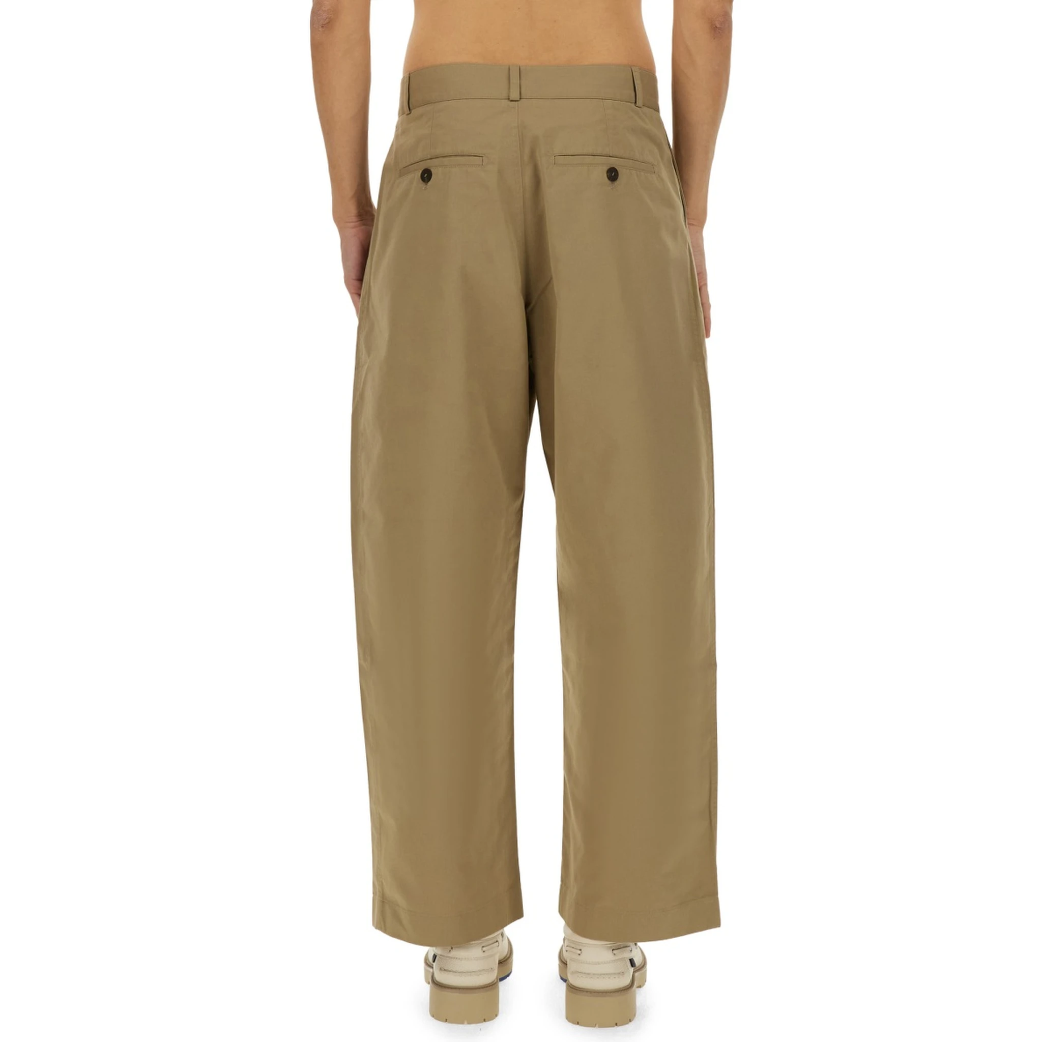 SLIM CURVED PANTS