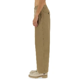 SLIM CURVED PANTS