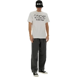 "MESSAGE PRINT" T-SHIRT