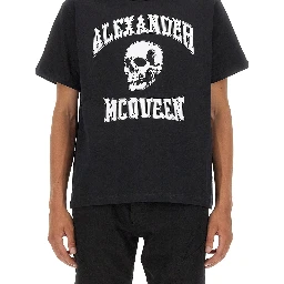 SKULL LOGO T-SHIRT