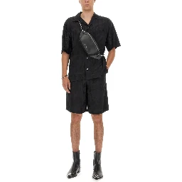 VISCOSE BERMUDA SHORTS
