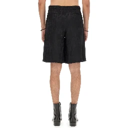 VISCOSE BERMUDA SHORTS