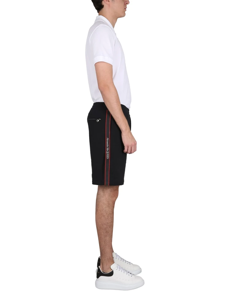 BERMUDA SHORTS WITH SELVEDGE LOGO BAND alternative