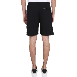 BERMUDA SHORTS WITH SELVEDGE LOGO BAND