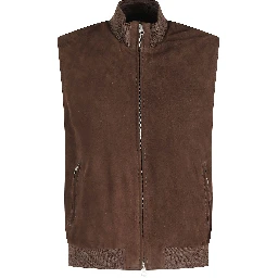 GILET SUEDE
