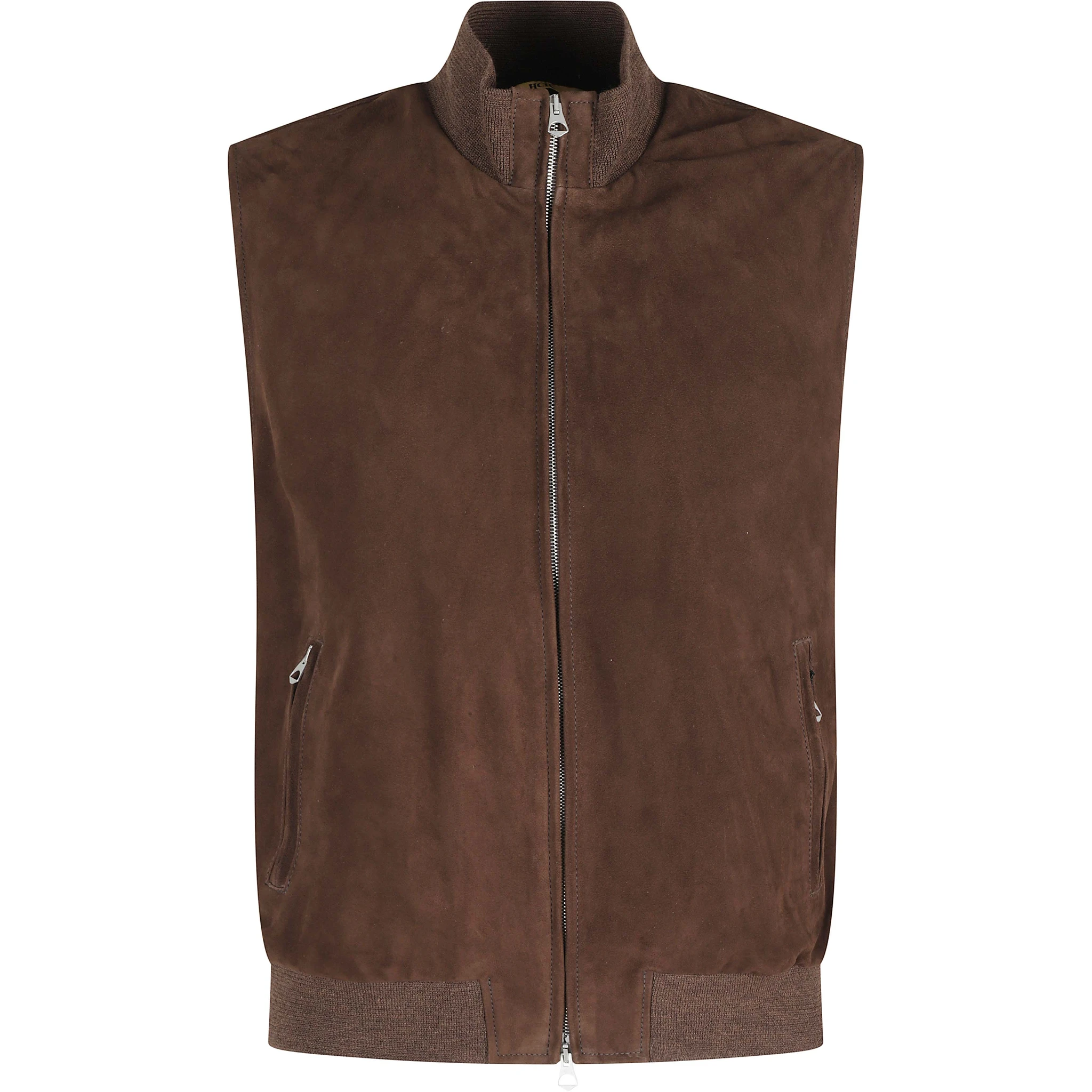 GILET SUEDE