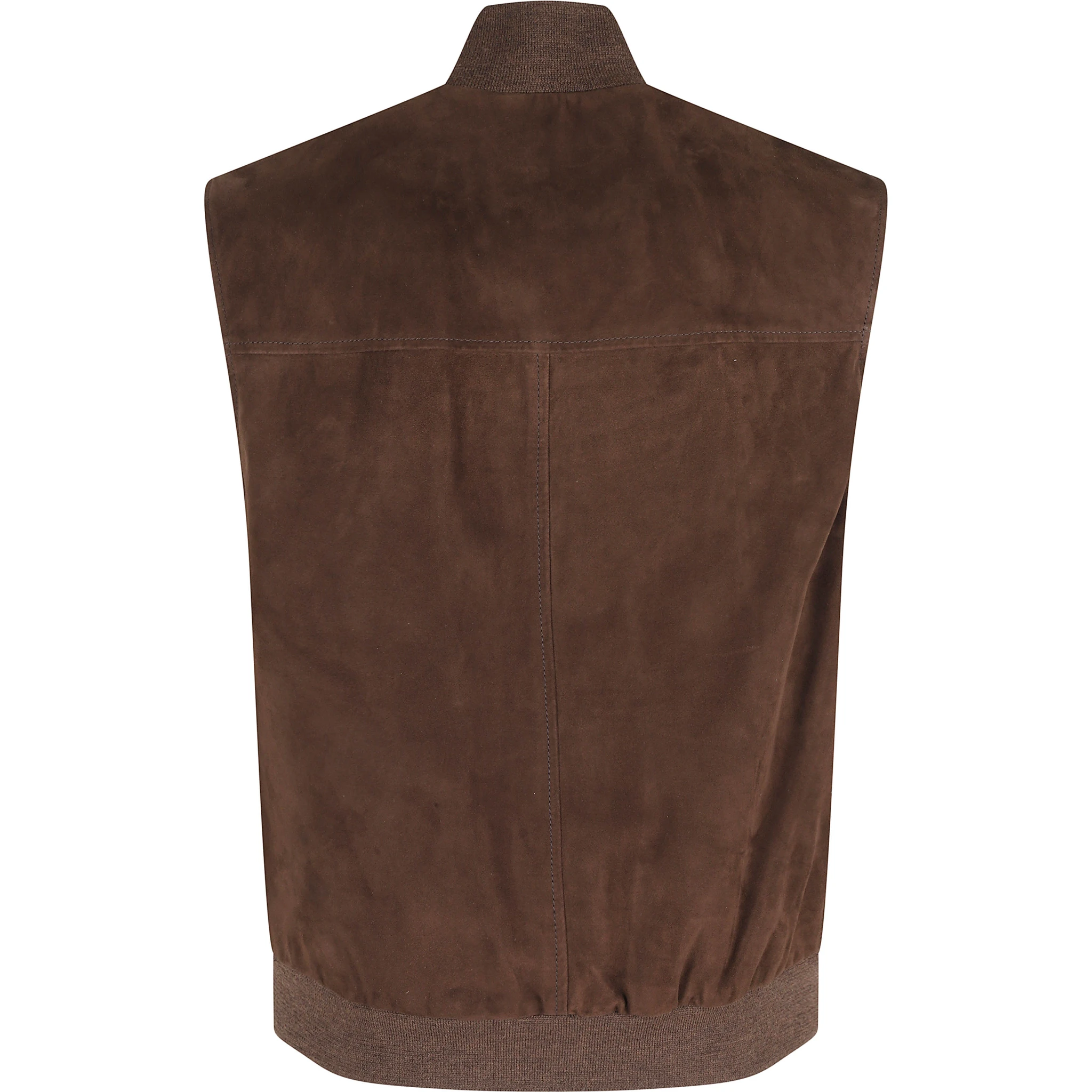 GILET SUEDE