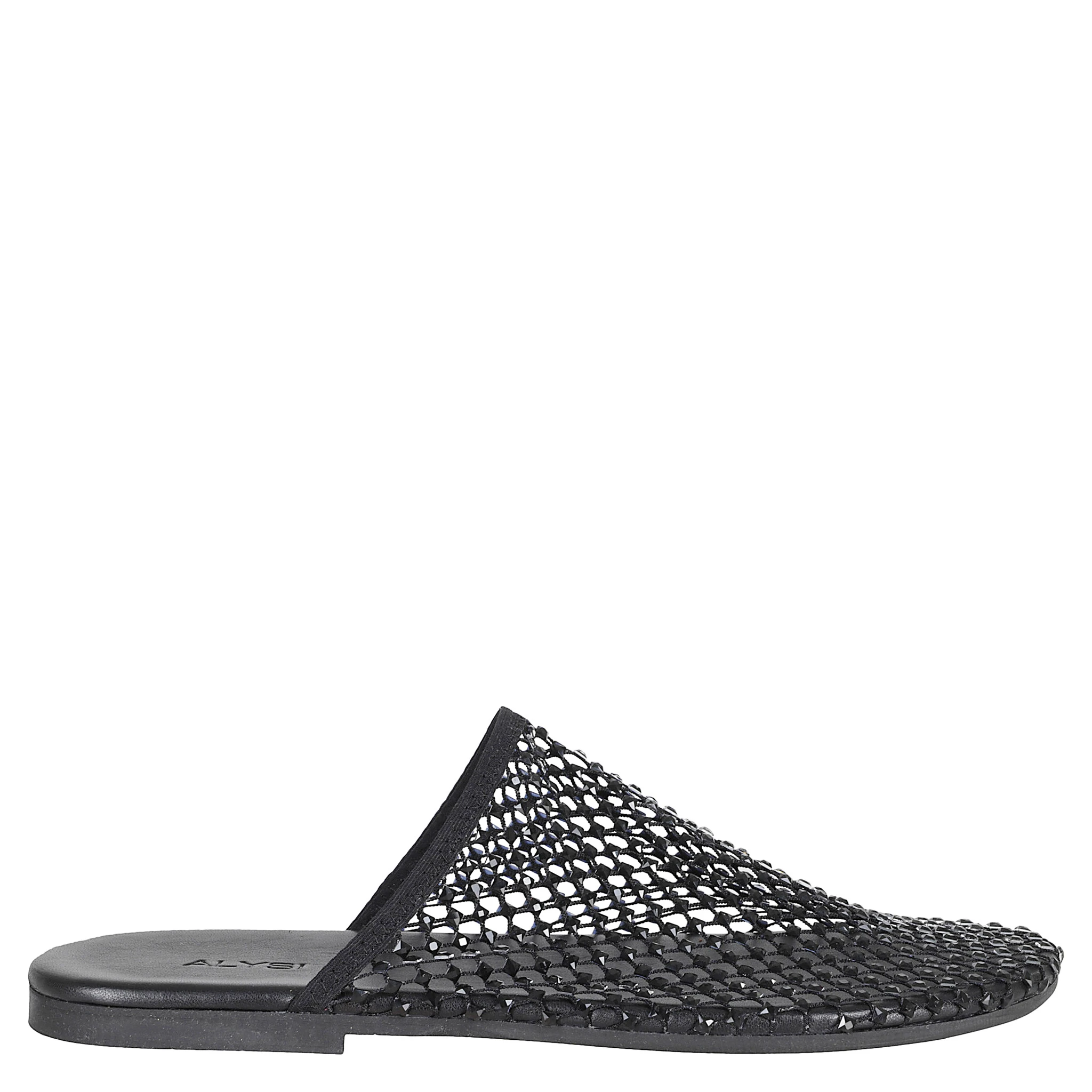MULE SHOE FLAT STRASS
