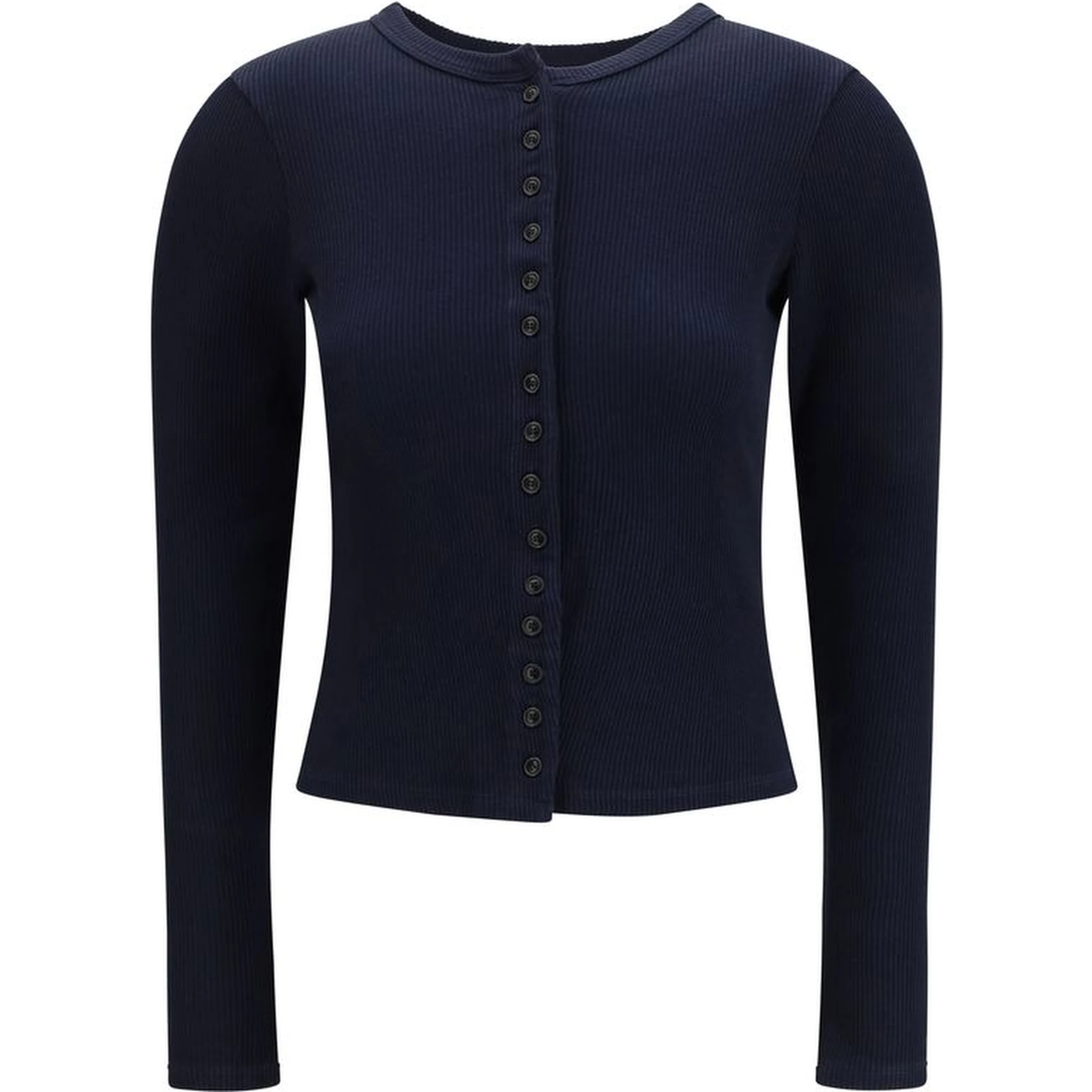 Blue Cotton Cardigan