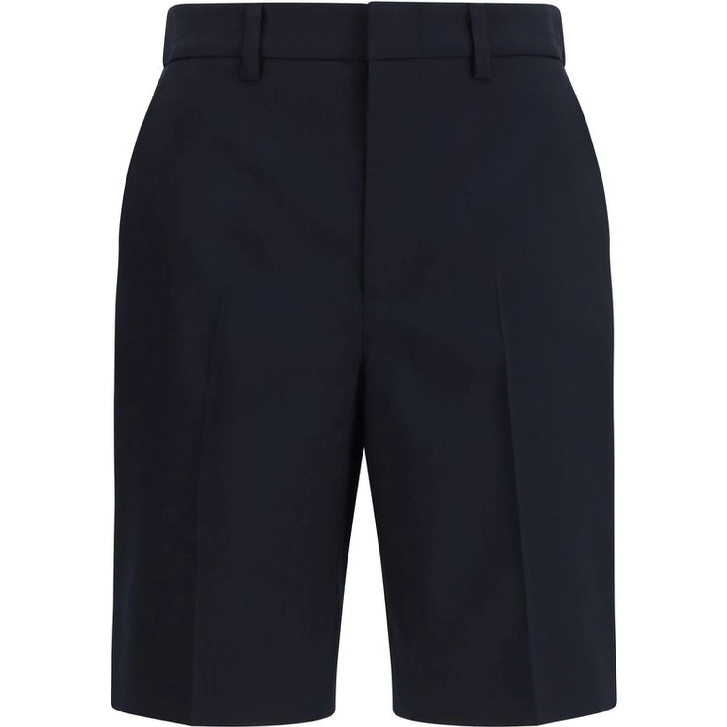 Black Cotton Short And Mini Shorts