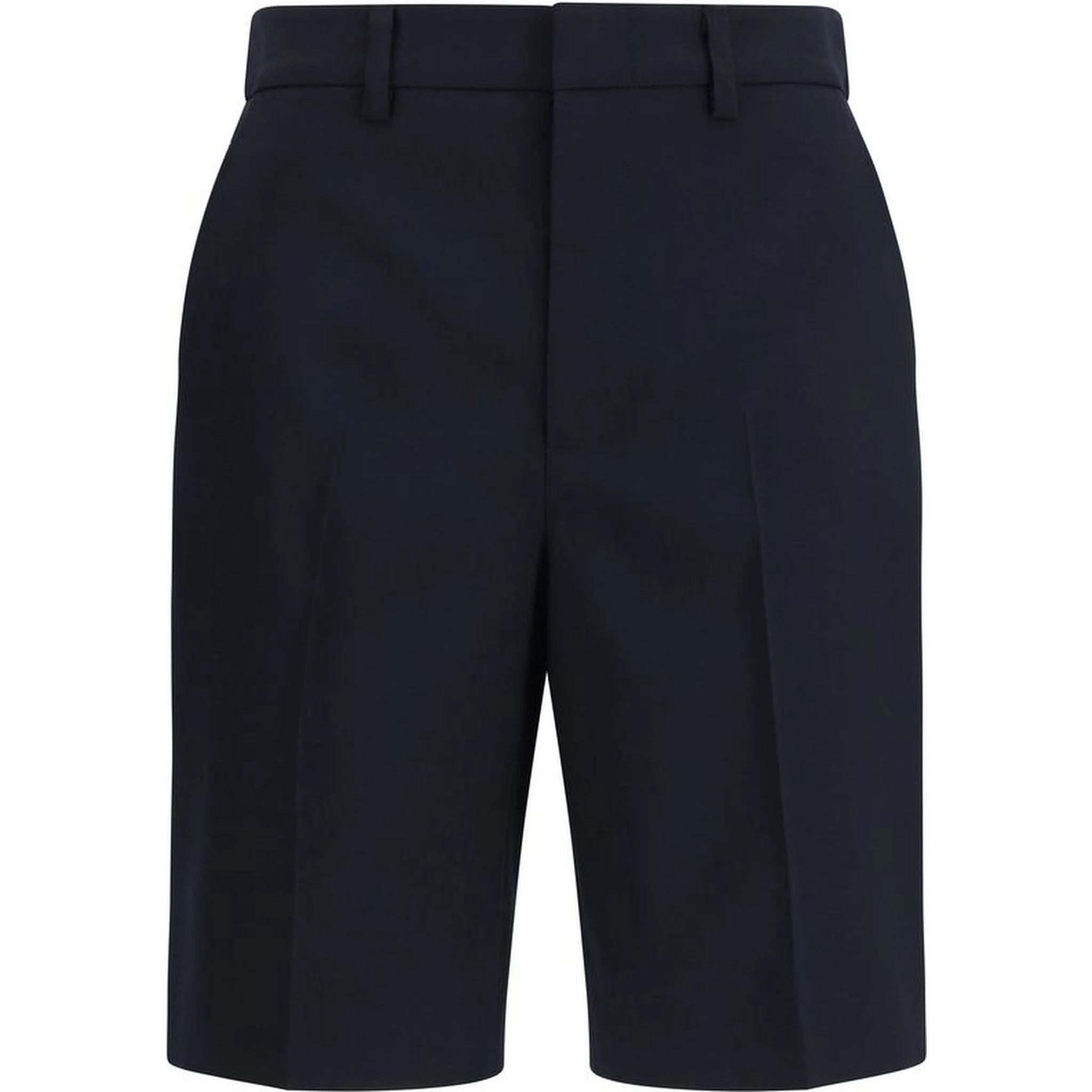 Black Cotton Short And Mini Shorts