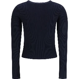 Blue Cotton Cardigan