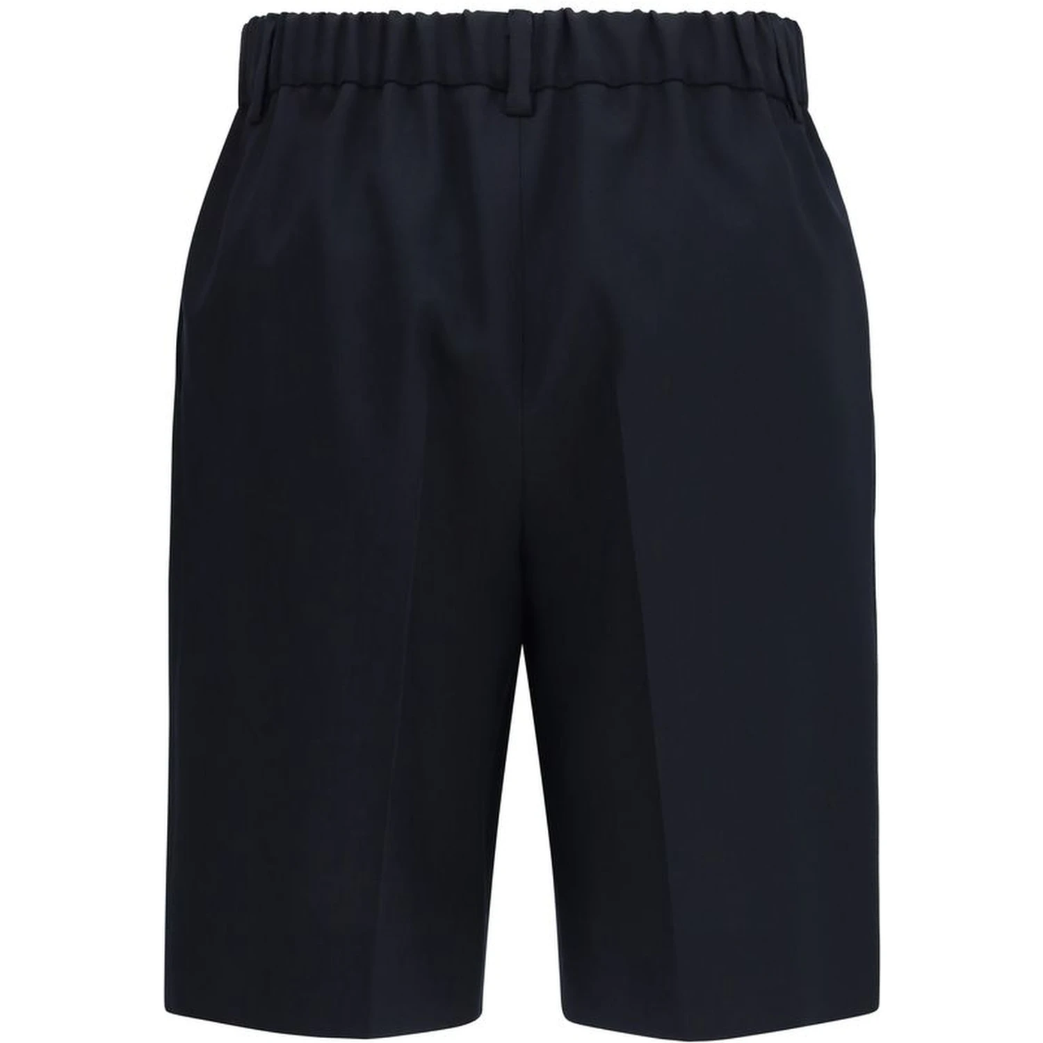 Black Cotton Short And Mini Shorts