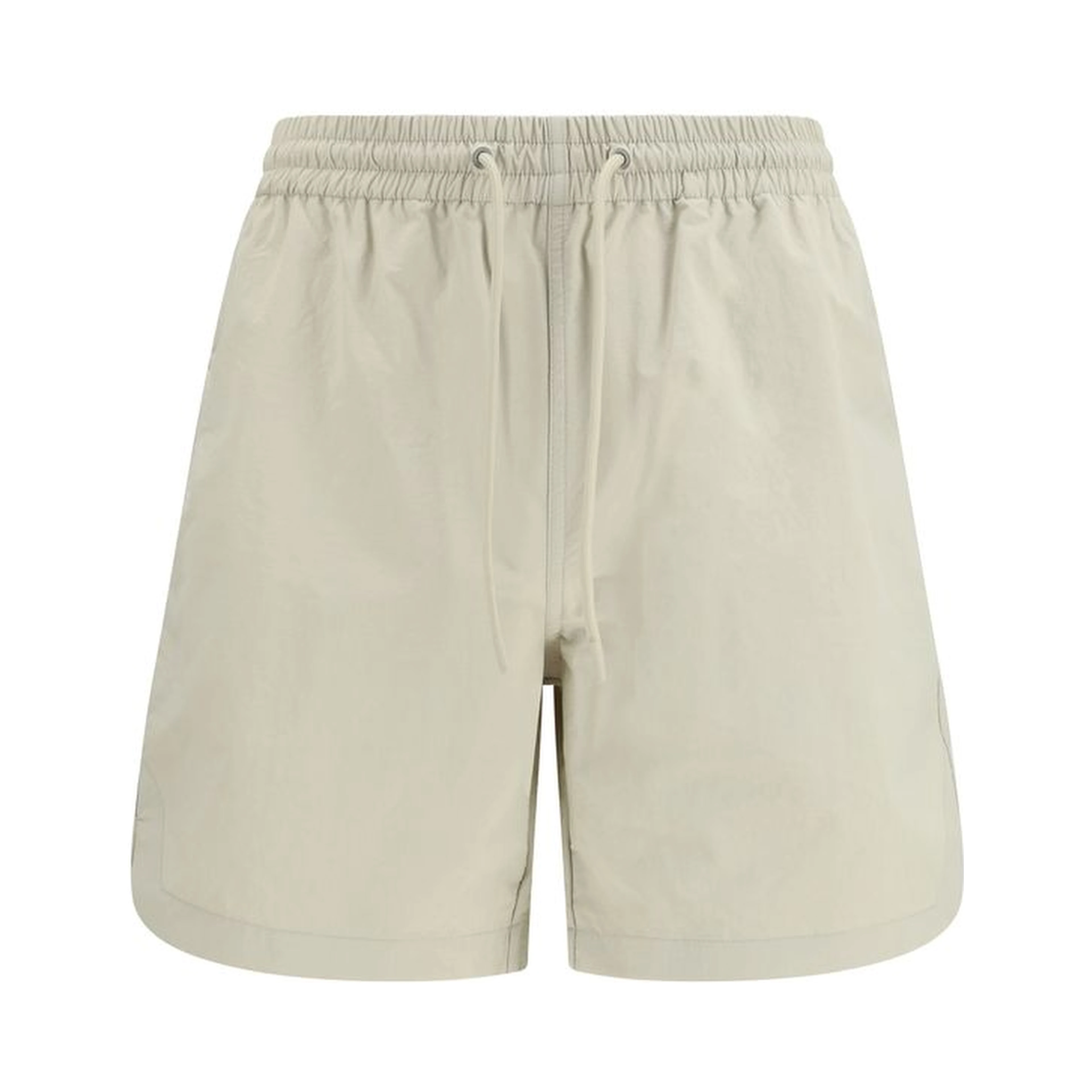 Beige Nylon Bermuda Shorts
