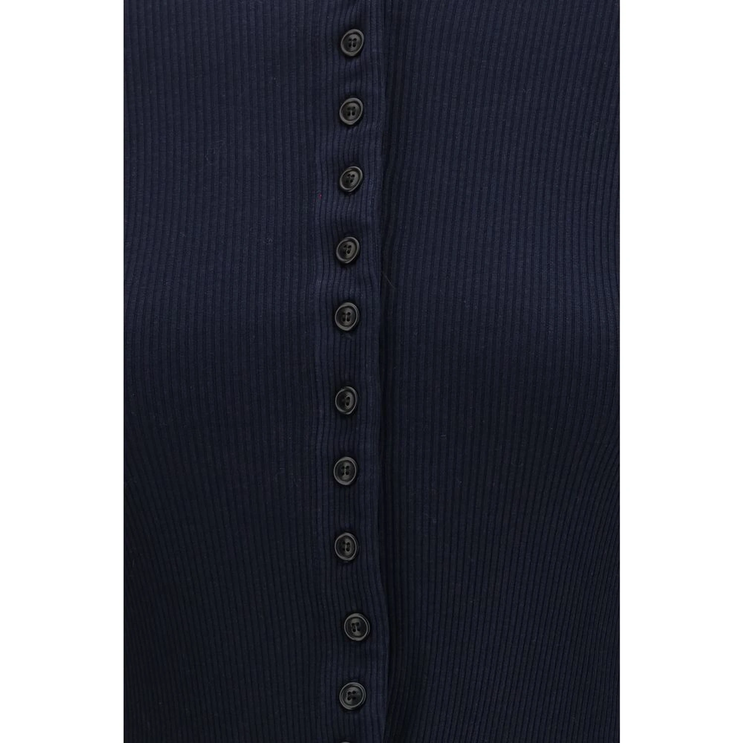 Blue Cotton Cardigan