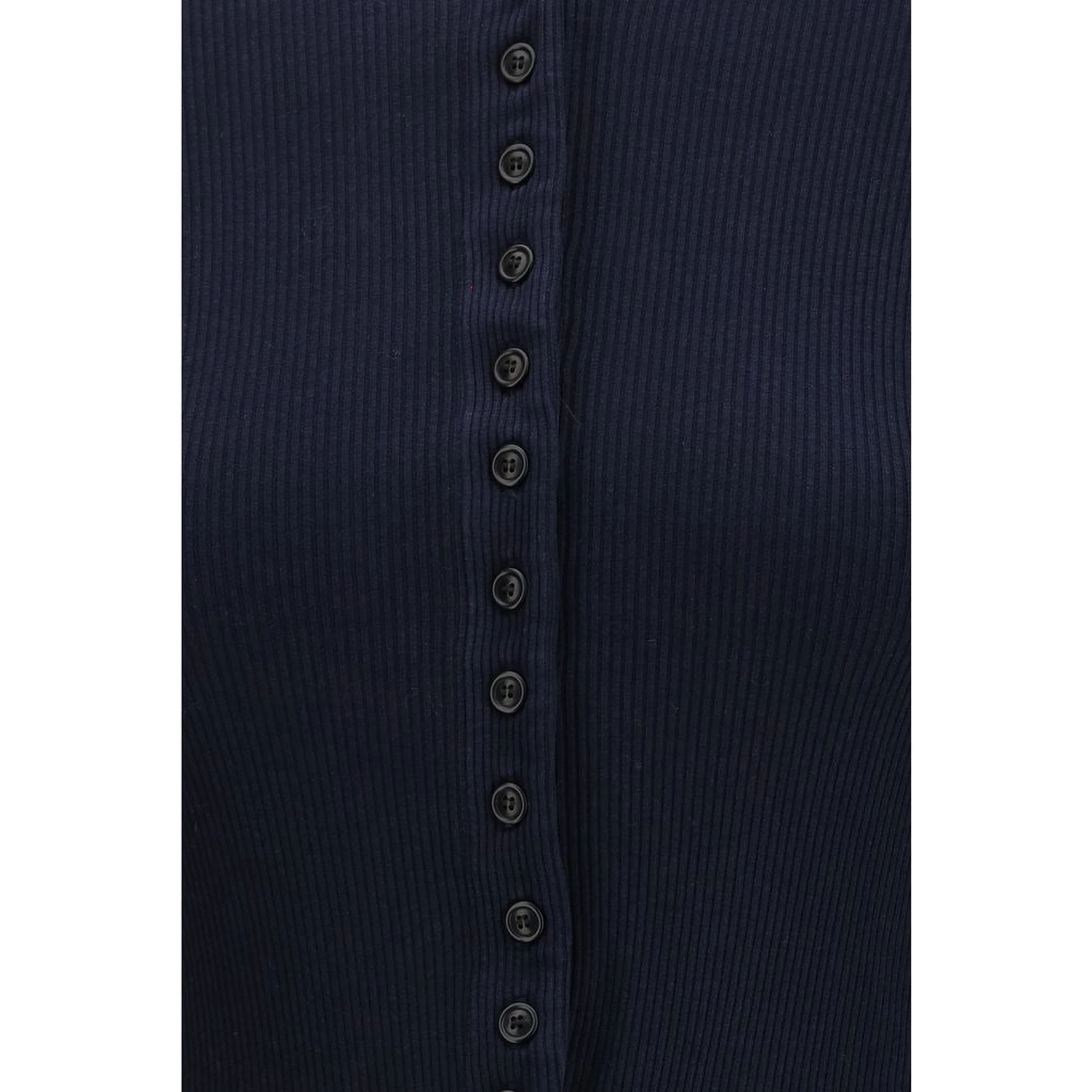 Blue Cotton Cardigan