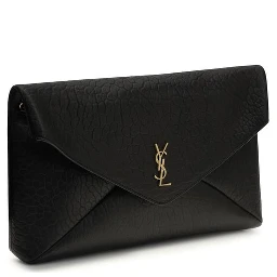 حقيبة كتف من جلد الخروف الأسود (Ovis Aries Aries)