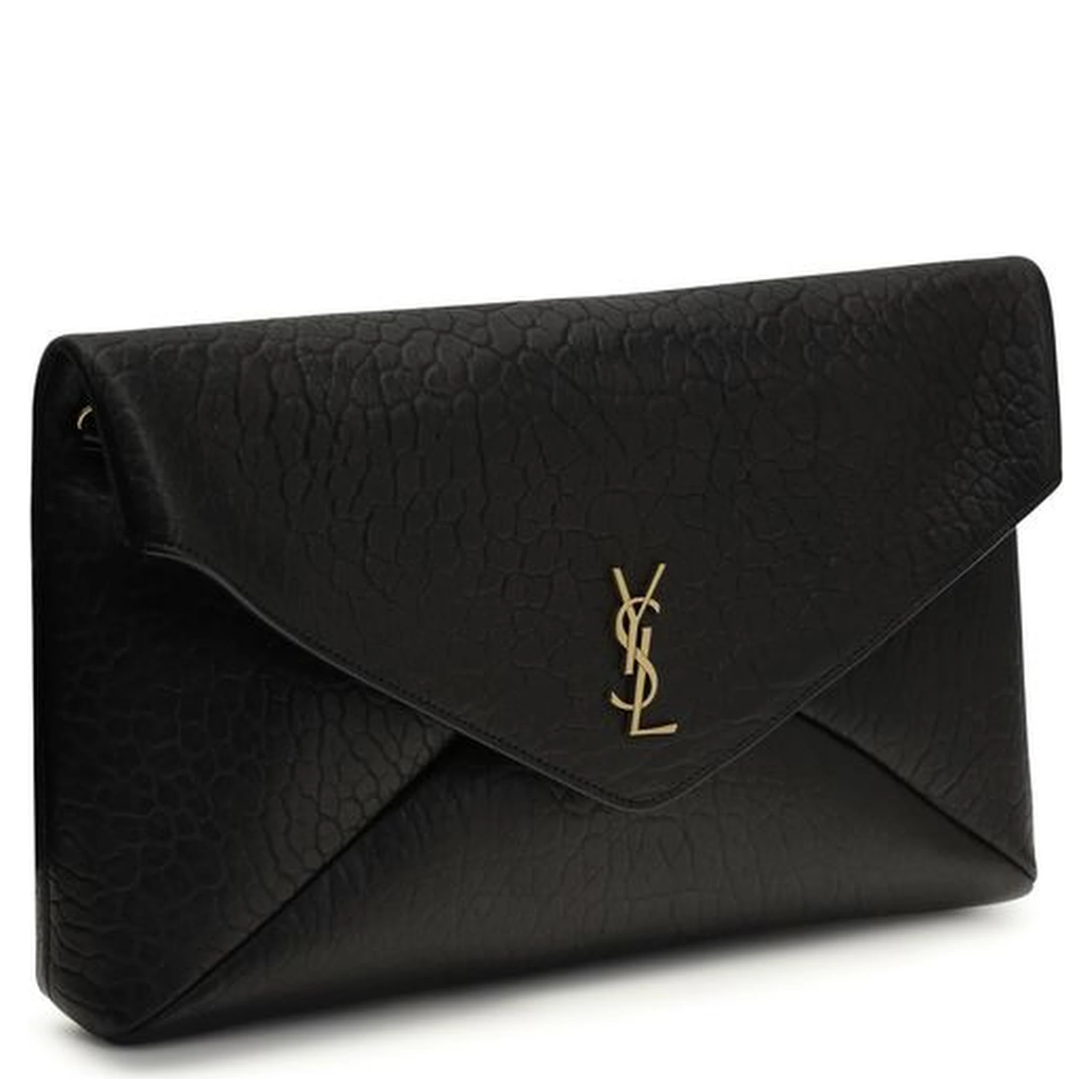 حقيبة كتف من جلد الخروف الأسود (Ovis Aries Aries)