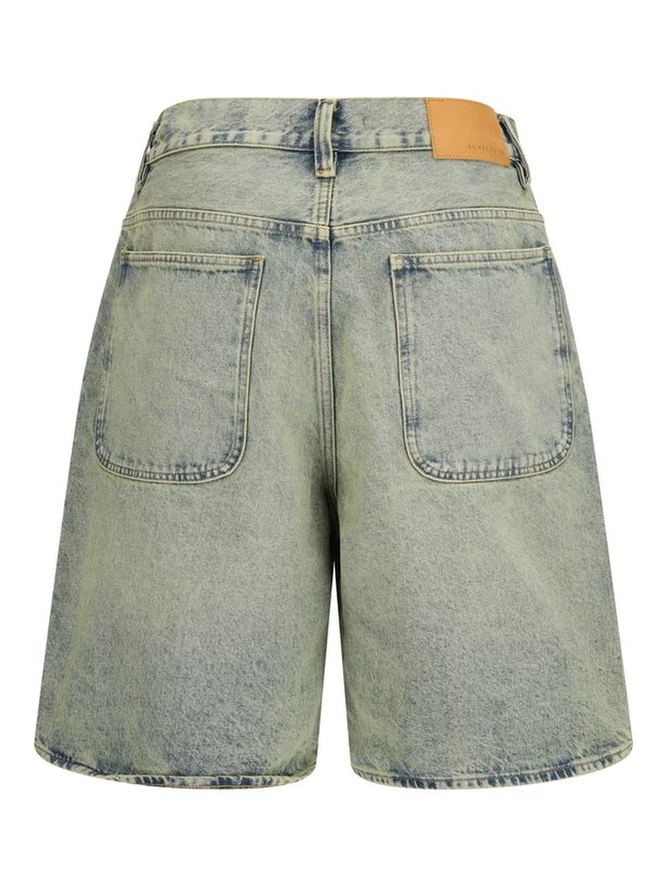 Blue Cotton Bermuda Shorts alternative