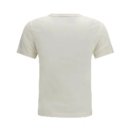 تي شيرت قطني أبيض