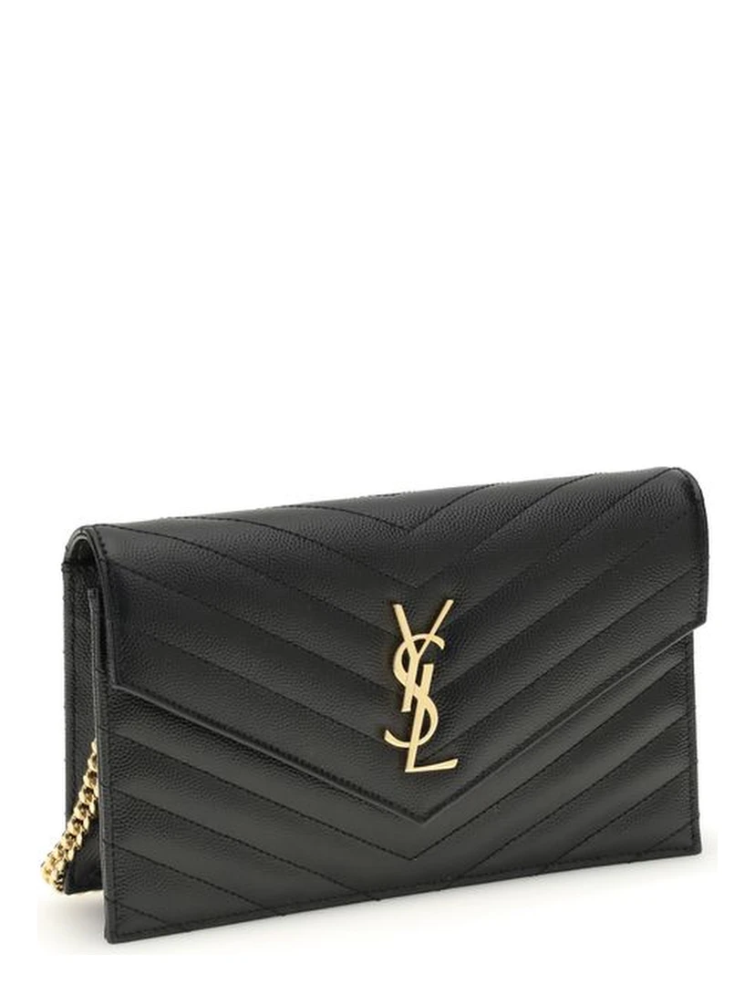 Black Calf Leather Bos Taurus Shoulder Bag