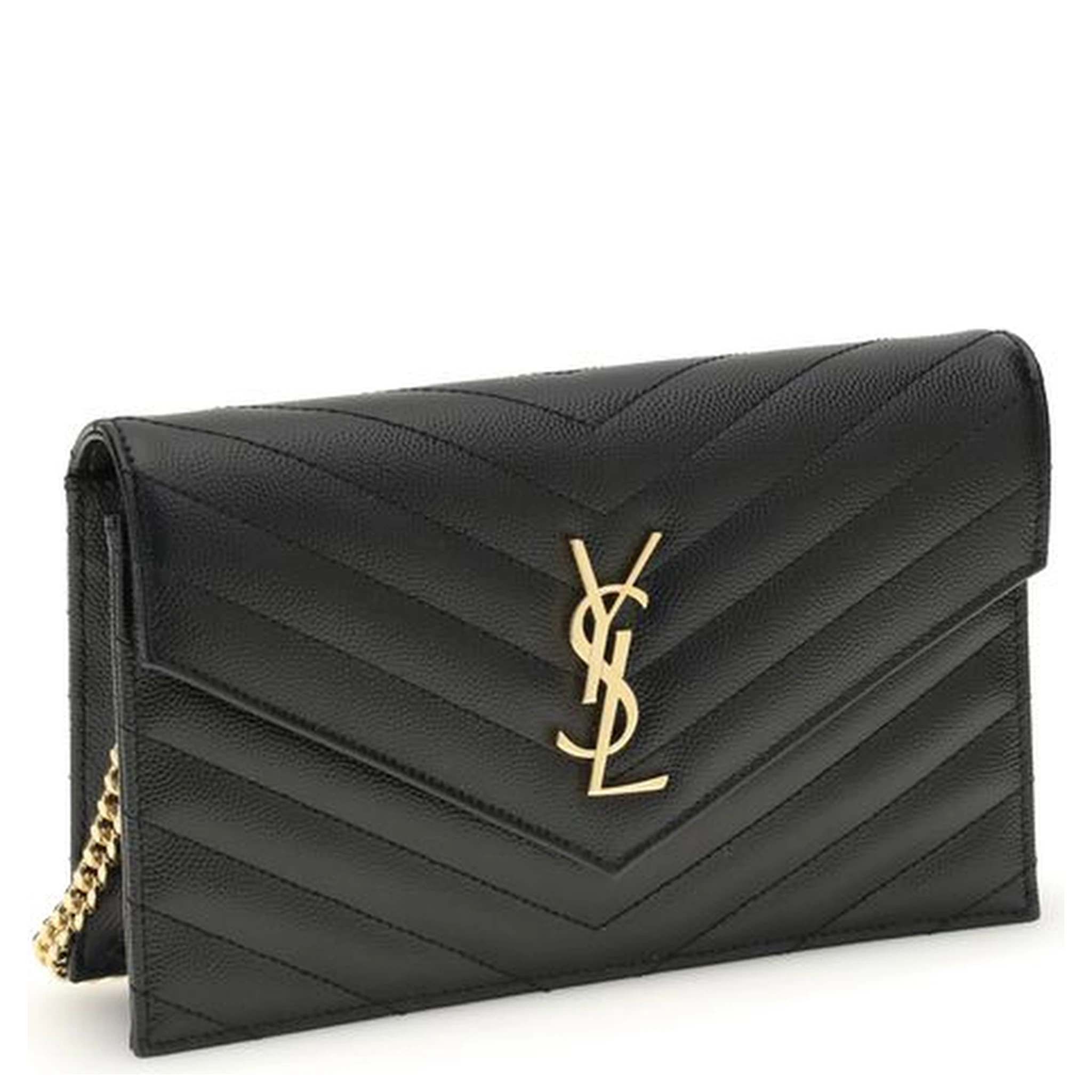 حقيبة كتف بوس توروس من جلد العجل الأسود