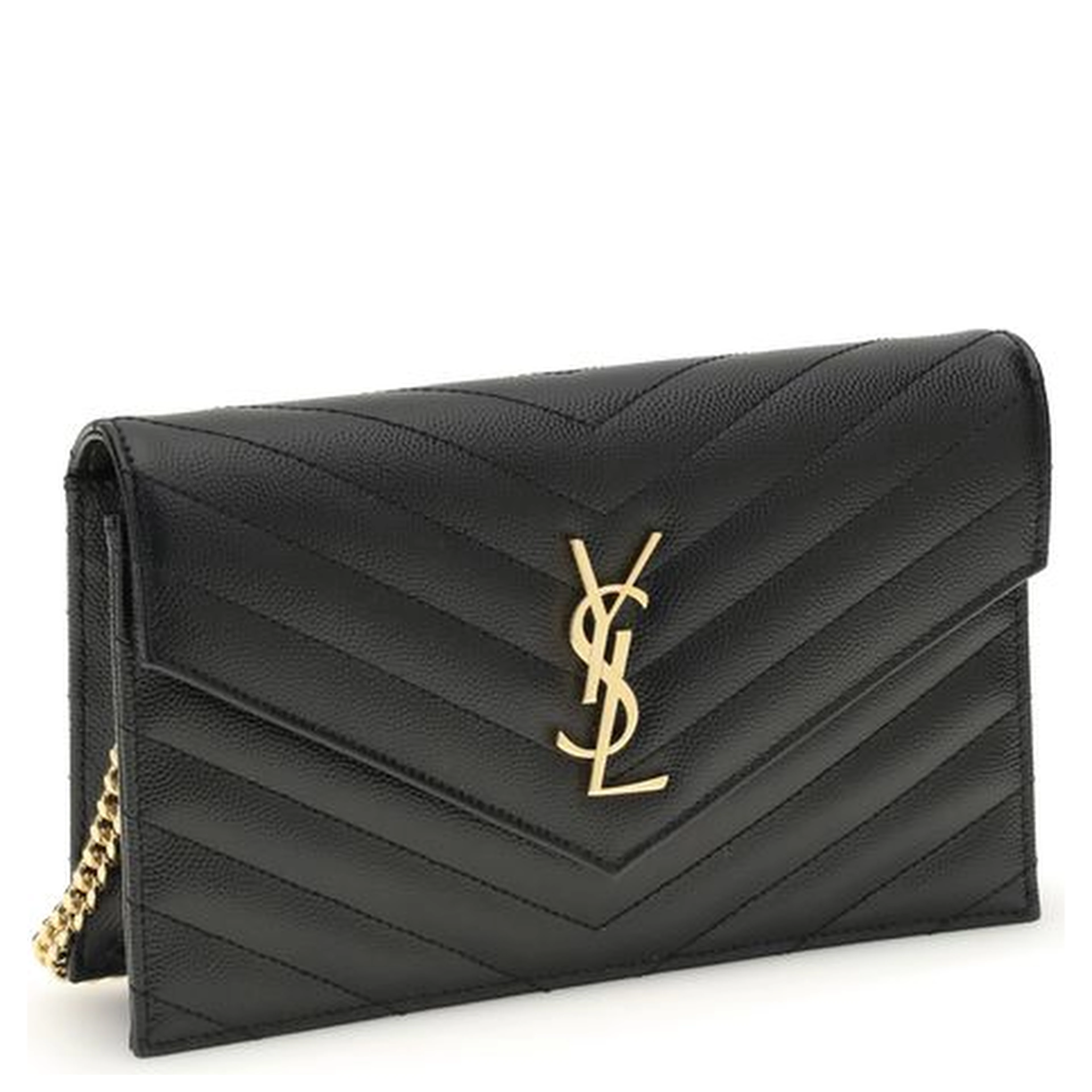 Black Calf Leather Bos Taurus Shoulder Bag