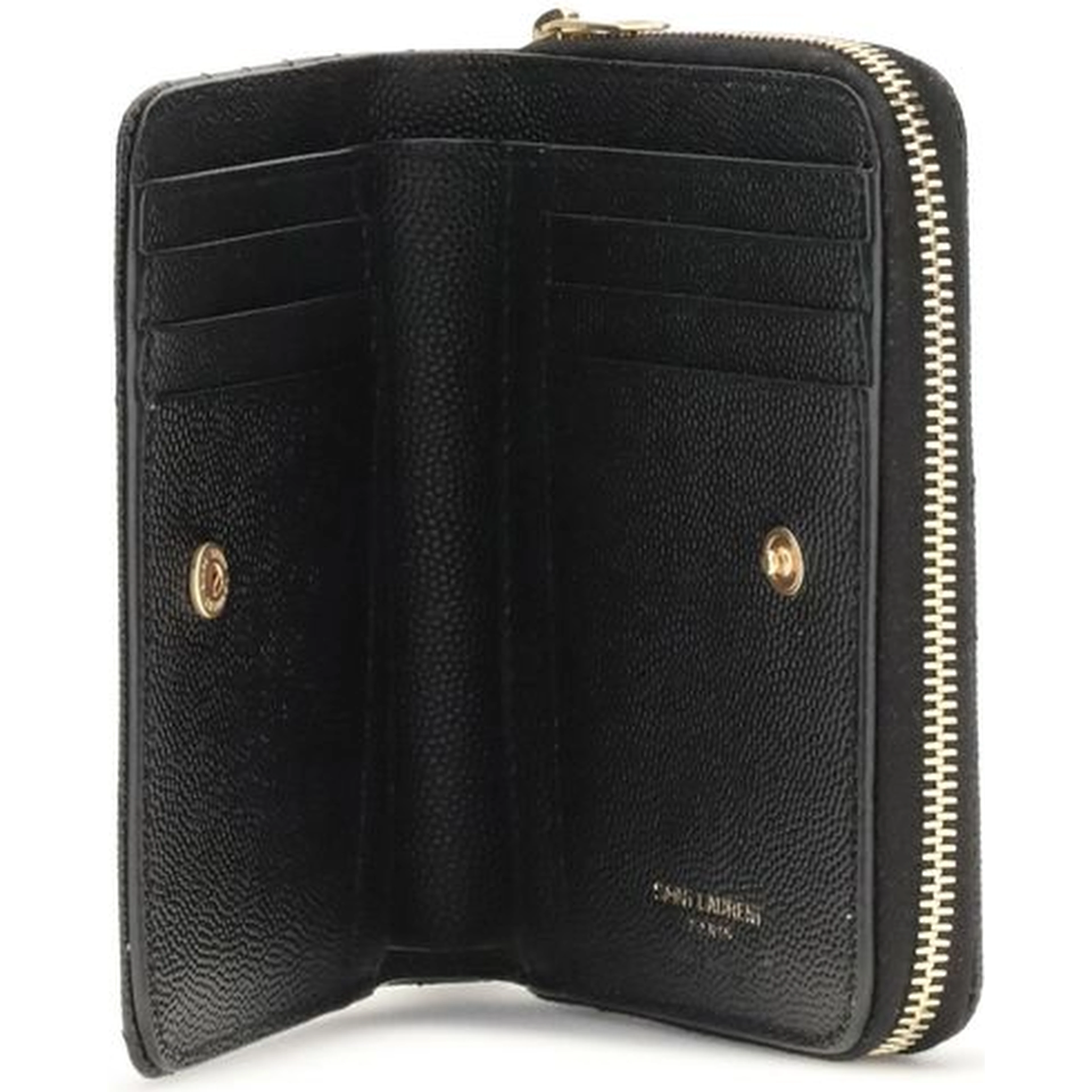 Black Calf Leather Bos Taurus Wallet