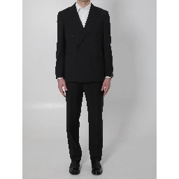 Super 110s virgin wool double-breasted suit