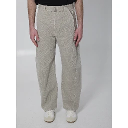 Twisted belted pants