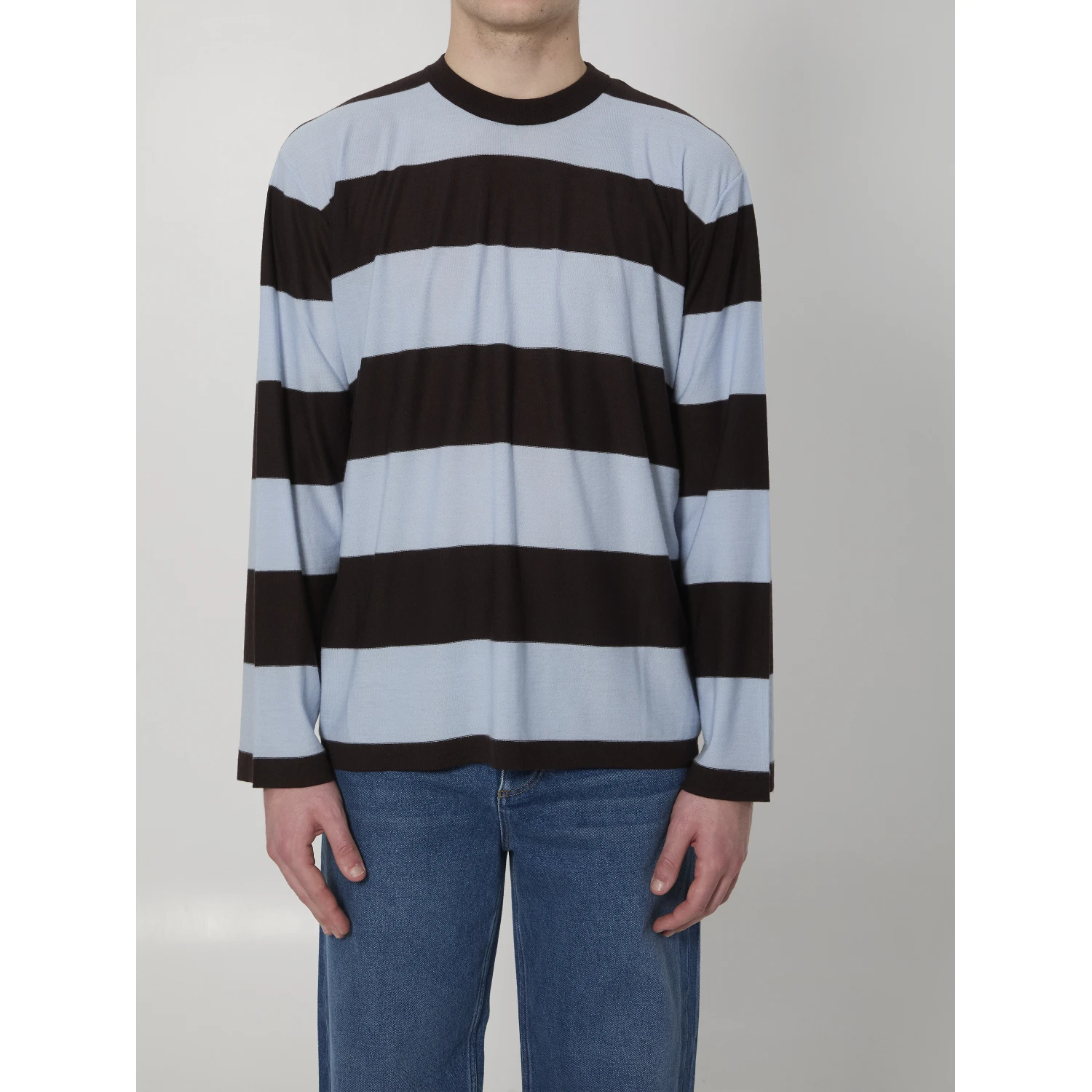 Striped cashmere sweater
