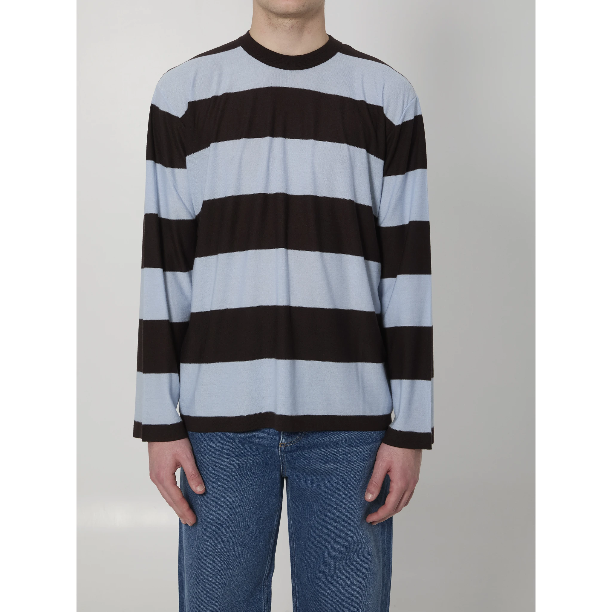 Striped cashmere sweater