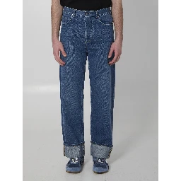 Cuffed jeans