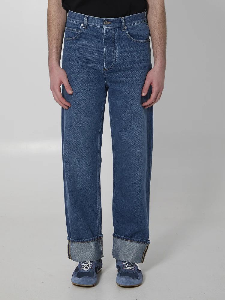 Cuffed jeans